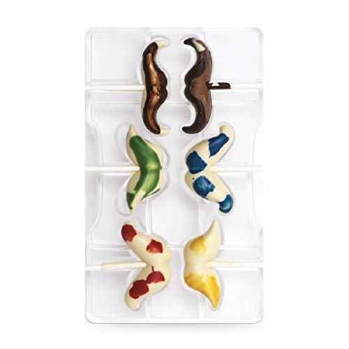 DECORA 0050080 PRALINENFORM Schnurrbart 200X120X22 MM von Decora
