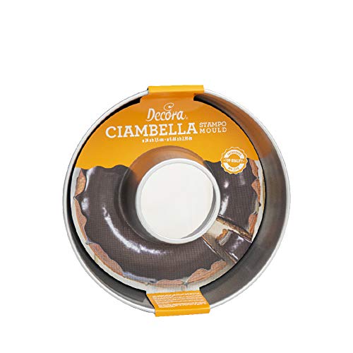Decora 0075026 ANTIHAFT-KUCHENFORM BUNDT SAVARIN Ø 24 X H 7,5 CM von Decora