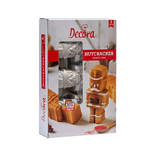 DECORA 0080126 Eiswürfelform 29 x 18 x 5,8 H 3 cm aus gepresstem Aluminium von Decora