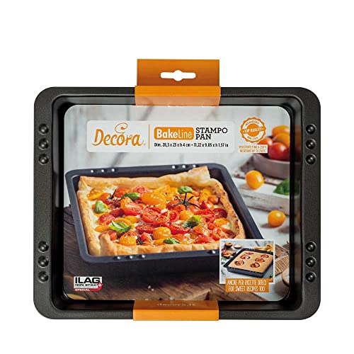 Decora 0125736 ANTIHAFT-BACKFORM 28,5 X 23 X 4 H CM LINIE BAKE&COOK von Decora