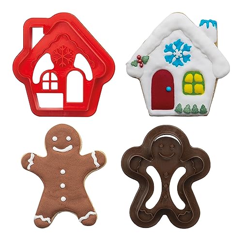 DECORA 0255094 AUSSTECHER AUS KUNSTSTOFF GINGERBREAD MAN & HOUSE 2-TLG. DECORA 0255094 AUSSTECHER AUS KUNSTSTOFF GINGERBREAD MAN & HOUSE 2-TLG. von Decora