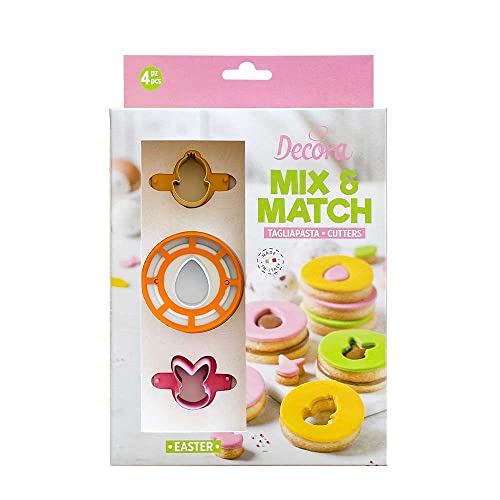 Decora 0255222 Set 4 PCS Easter OX Eye Cutter Decora 0255222 Set 4 PCS Easter OX Eye Cutter von Decora