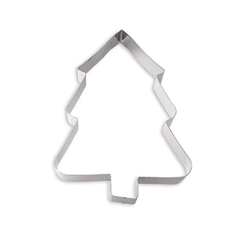 DECORA 0256103 EDELSTAHLFORM Weihnachtsbaum 28CM, Silber/Schwarz DECORA 0256103 EDELSTAHLFORM Weihnachtsbaum 28CM, Silber/Schwarz von Decora