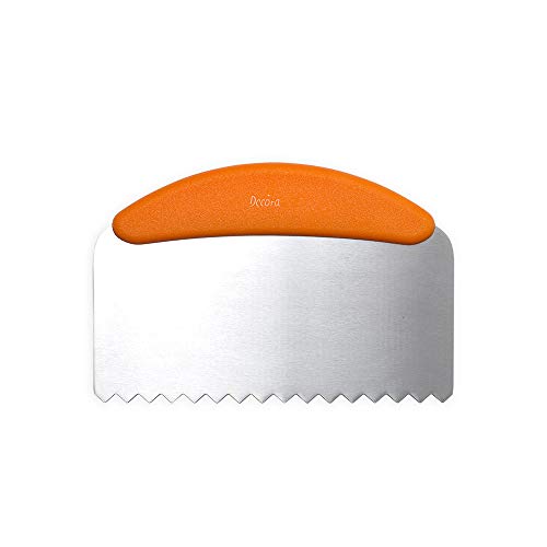 Decora 0271026 SPACHTEL MIT GEWELTER KLINGE AUS EDELSTAHL 22,5 X 11 CM von Decora
