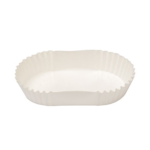 DECORA 0339699 CF 240 GROßE BABÀ PAPIERFÖRMCHEN WEIßE 115X65XH25 MM von Decora