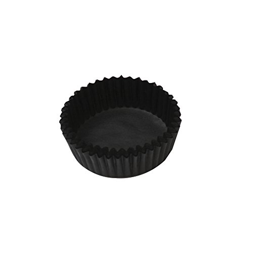 DECORA 0339763 CF 2500 PAPIERFÖRMCHEN SCHWARZ DELIZIOSA Ø 40XH15 MM von Decora