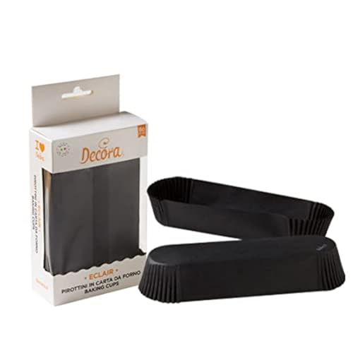 DECORA 0339894 CF 60 Backförmchen Eclair 135 x 33 x 28 H mm schwarz DECORA 0339894 CF 60 Backförmchen Eclair 135 x 33 x 28 H mm schwarz von Decora