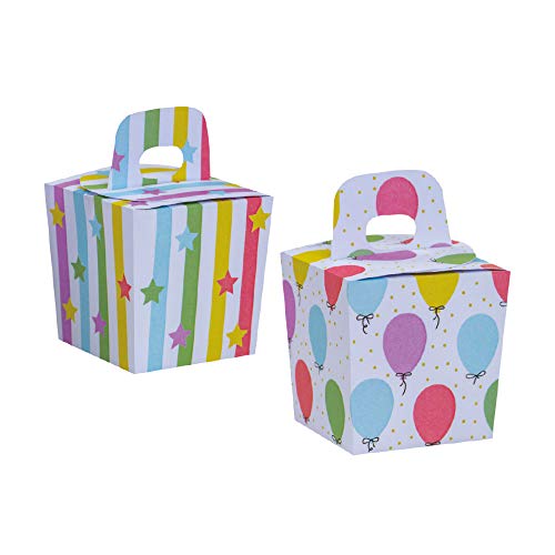 DECORA 0350157 Candy Box Luftballons und Sterne, Papier von Decora