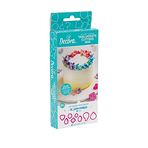 Decora 0803016 SET 9 AUSSTECHER SOMMER von Decora