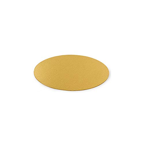 DECORA 0931320 DÜNN TORTENPLATTE Gold Ø 16 cm H 3 MM 6' von Decora