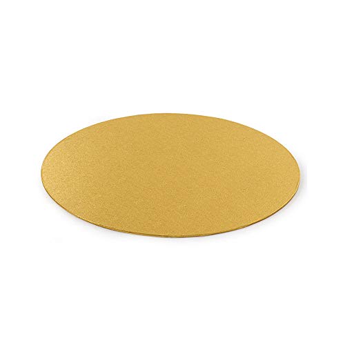 DECORA 0931325 DÜNN TORTENPLATTE Gold Ø 28 cm H 3 MM 11' von Decora