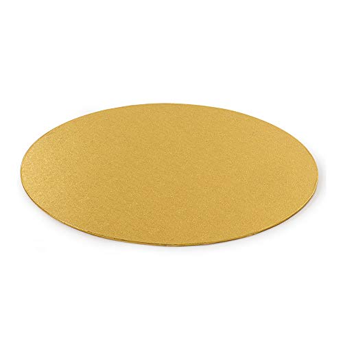 Decora 0931327 DÜNN TORTENPLATTE Gold Ø 32 cm H 3 MM 13' von Decora