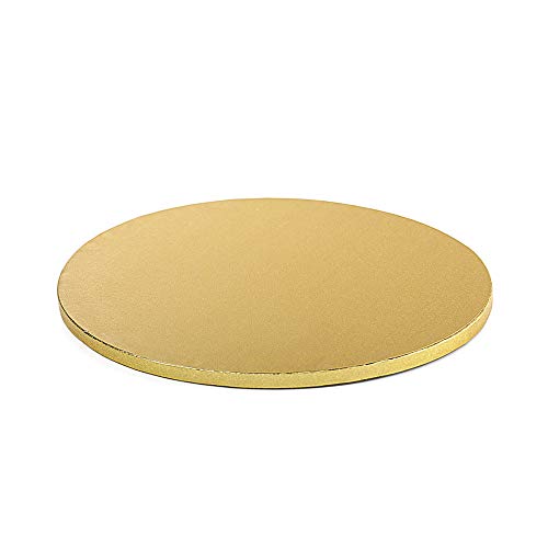 Decora 0931373 CAKEBOARD GOLD Ø 40 X H 1,2 CM 16 INCH von Decora