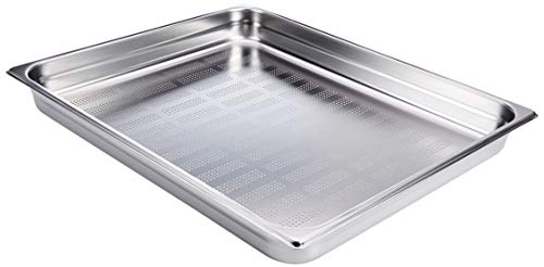 DECORA 5201704 GASTRONORM EDELSTAHLBEHÄLTER GELOCHT 2/1 53X64X6,5 von Decora