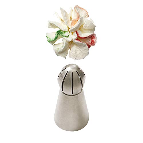 Decora 0263634 TÜLLE NR. 39 KLEIN Frosting IM BLISTERPACK, 18/8 Stainless Steel, Silber/Schwarz, 4x3,5x3,5 cm Decora 0263634 TÜLLE NR. 39 KLEIN Frosting IM BLISTERPACK, 18/8 Stainless Steel, Silber/Schwarz, 4x3,5x3,5 cm von Decora