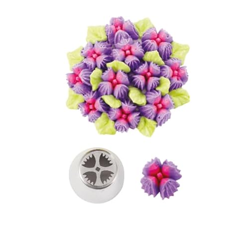 DECORA DOUILLE Fleur Avec 4 PÉTALES BS Ziertülle, Nr. 28 Blumen mit 4 Blütenblättern, Edelstahl, 4 x 3.5 x 3.5 cm DECORA DOUILLE Fleur Avec 4 PÉTALES BS Ziertülle, Nr. 28 Blumen mit 4 Blütenblättern, Edelstahl, 4 x 3.5 x 3.5 cm von Decora