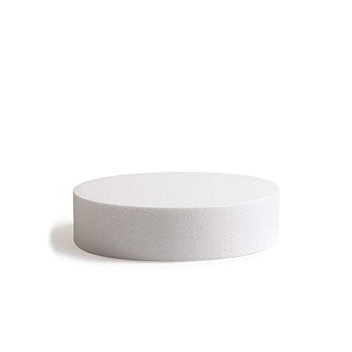 DISC POLYSTYREN 35x7, 5h cm Basis für Kuchen dekorieren KUCHEN DESIGN Zuckerpaste, Weiss DISC POLYSTYREN 35x7, 5h cm Basis für Kuchen dekorieren KUCHEN DESIGN Zuckerpaste, Weiss von Decora