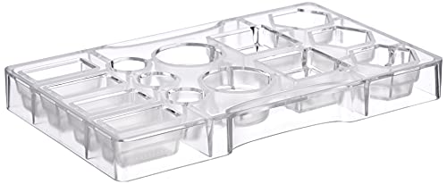 DECORA 0050085 PRALINENFORM GEOMETRISCHE Formen 200X120X22 MM von Decora