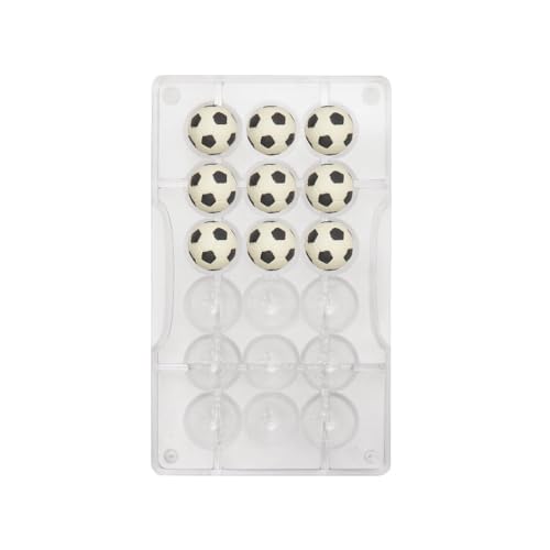 Decora 0050103 PROFI-SCHOKOLADENFORM FUßBALL Ø 25 MM 200 X 120 X 22 MM, Braun Decora 0050103 PROFI-SCHOKOLADENFORM FUßBALL Ø 25 MM 200 X 120 X 22 MM, Braun von Decora