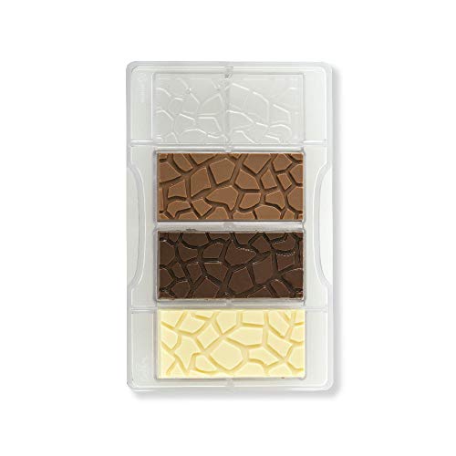 DECORA Form für Schokolade, Tablau, Schildkröten-Effekt, Polykarbonat, durchsichtig DECORA Form für Schokolade, Tablau, Schildkröten-Effekt, Polykarbonat, durchsichtig von Decora