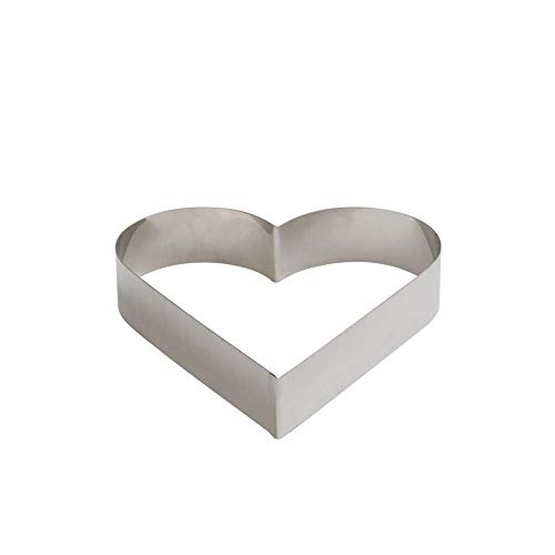 DECORA 0060462 BACKRAHMEN AUS Edelstahl Herz cm 22X4,5H von Decora