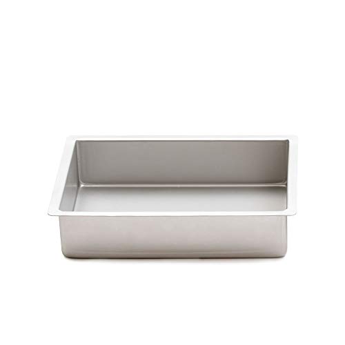 Decora 0062602 Profi-BACKFORM RECHTECKIG AUS ELOXIERTEM Aluminium cm 25X38X7, grau von Decora