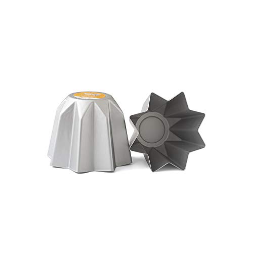 Decora, 0062687 Professionelle Pandoro-Form Ø 19,5 x 15 cm, Ideal für die Herstellung eines 500g Pandoro, aus eloxiertem Aluminium, Ohne Schweißpunkte, Professionelles Design. von Decora