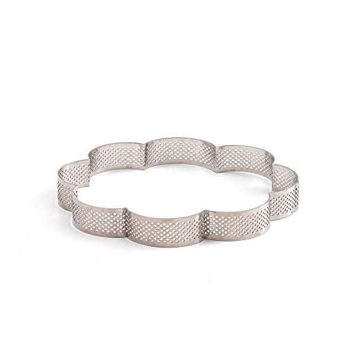 Decora 0064081 BLUETE PERFORIERTER EDELSTAHL BACKRAHMEN 16 X 16 X 3,5 H CM von Decora