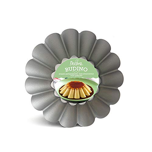 DECORA 0075028 ANTIHAFT-KUCHENFORM PUDDING Ø 20 X H 7 CM von Decora