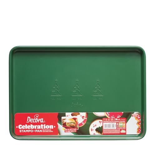Decora 0080251 GRÜNE FORM CELEBRATION 39,5 X 27 X 2,4 H CM ANTIADHERENT, Stahl Decora 0080251 GRÜNE FORM CELEBRATION 39,5 X 27 X 2,4 H CM ANTIADHERENT, Stahl von Decora