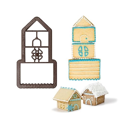 DECORA Ausstechform aus Kunststoff Häuschen 3D, braun DECORA Ausstechform aus Kunststoff Häuschen 3D, braun von Decora