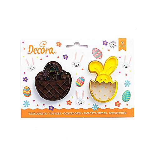 Decora 0255061 AUSSTECHER AUS KUNSTSTOFF KORB UND HASE 2-TLG Decora 0255061 AUSSTECHER AUS KUNSTSTOFF KORB UND HASE 2-TLG von Decora