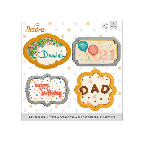 Decora 0255087 AUSSTECHER AUS KUNSTSTOFF RAHMEN 4-TLG Decora 0255087 AUSSTECHER AUS KUNSTSTOFF RAHMEN 4-TLG von Decora