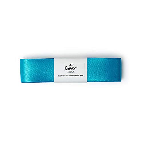 DECORA 0314948 DOPPELSATINBAND 25 MM X3 MT TÜRKIS von Decora