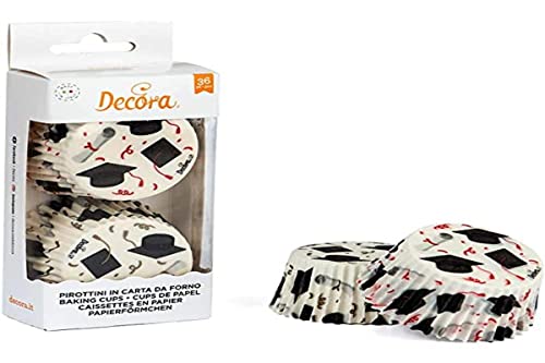Decora 0339819 PAPIERFOERMCHEN GRADUIERUNG 50 X 32 MM 36ST Decora 0339819 PAPIERFOERMCHEN GRADUIERUNG 50 X 32 MM 36ST von Decora