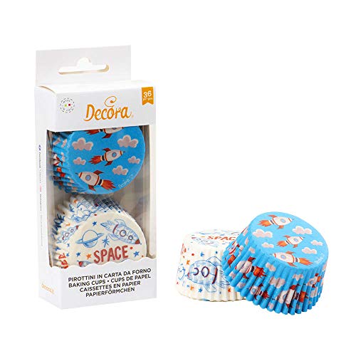 Decora 0339836 PAPIERFÖRMCHEN KOSMOS 50 X 32 MM 36ST Decora 0339836 PAPIERFÖRMCHEN KOSMOS 50 X 32 MM 36ST von Decora