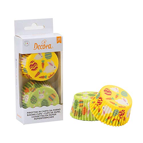 Decora 0339838 PAPIERFÖRMCHEN OSTERN 50 X 32 MM 36ST von Decora