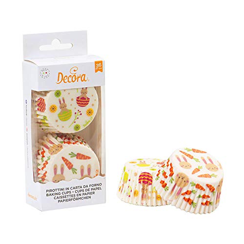 Decora 0339839 PAPIERFÖRMCHEN OSTERHASE 50 X 32 MM 36ST Decora 0339839 PAPIERFÖRMCHEN OSTERHASE 50 X 32 MM 36ST von Decora