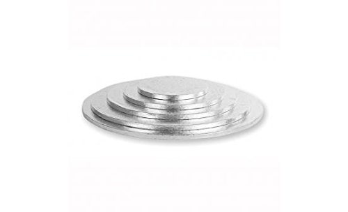 DECORA 0931211 CAKEBOARD Silver Ø 50 X H 1,2 CM/20'' DECORA 0931211 CAKEBOARD Silver Ø 50 X H 1,2 CM/20'' von Decora