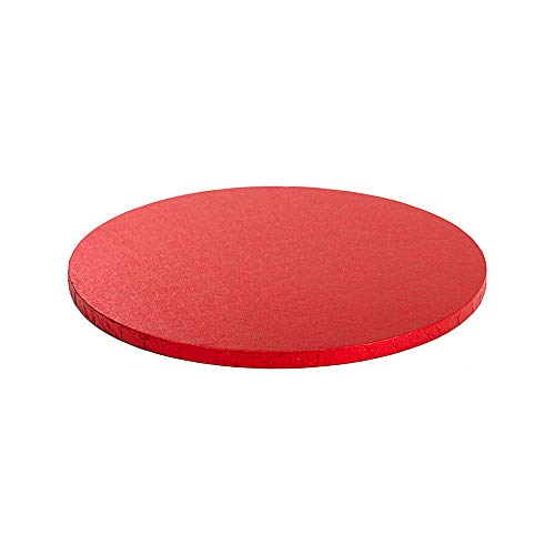 DECORA 0931362 CAKEBOARD RED Ø 36 X H 1,2 CM 14 INCH von Decora