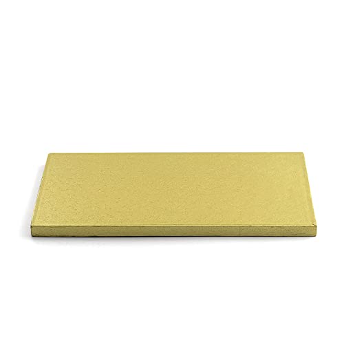 DECORA 0931726 RECHTECKIGE TORTENPLATTE Gold cm 40X50X1,2 H von Decora