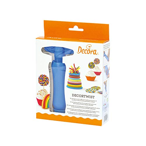 Decora 9260240 DECORTWIST MODELLIERPRESSE MIT 20 MOTIVSCHEIBEN, 19.5 x 14.5 x 4 cm, Blau Decora 9260240 DECORTWIST MODELLIERPRESSE MIT 20 MOTIVSCHEIBEN, 19.5 x 14.5 x 4 cm, Blau von Decora