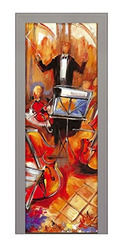 Decoralive Direktor Orchestre-Image Tür-73 cm x 211 Decoralive Direktor Orchestre-Image Tür-73 cm x 211 von Decoralive