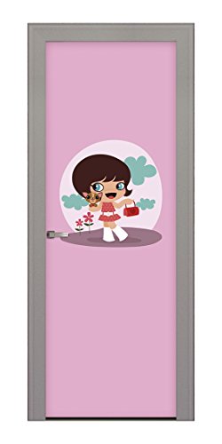 Decoralive Tasche fille-Image Tür-73 cm x 211 Decoralive Tasche fille-Image Tür-73 cm x 211 von Decoralive