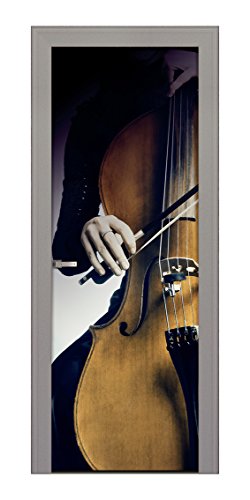 Decoralive violoncelle-Image Tür-73 cm x 211 Decoralive violoncelle-Image Tür-73 cm x 211 von Decoralive