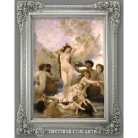 Gemälde „Die Geburt Der Venus" Von Bouguereau. Reproduktion 90x70 cm. Alte von DecorarConArteShop