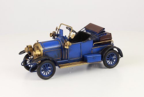 Deko Blechauto Modellauto Vintage Nostalgie Blech Länge 27,2 cm Motiv: Oldtimer von Decoratie