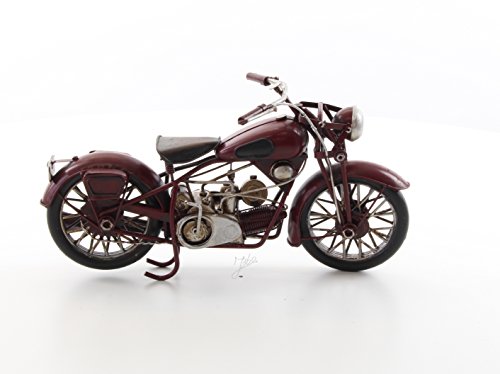 Deko Motorrad Blech Nostalgie Retro Modell 27 cm detailgetreu von Decoratie