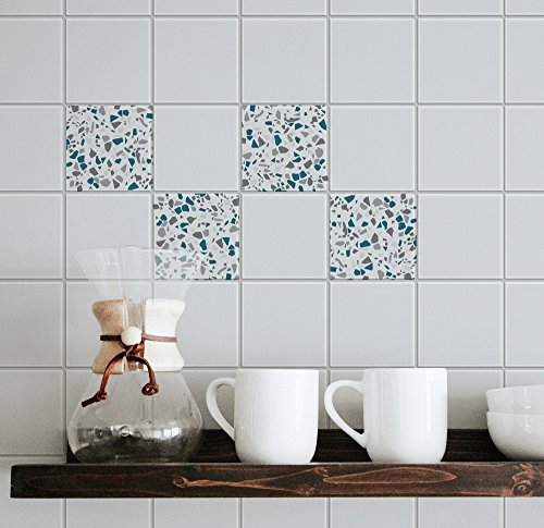 9 Fliesen Sticker TERRAZZO VERT 9 Fliesen Sticker TERRAZZO VERT von Plage
