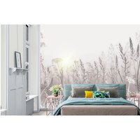 Getrocknete Blumen in Pastellfarben Moderne Tapete/Designer Fototapeten Für Schlafzimmer Kinderzimmer Dekor Große Wand Wandbilder von DecorationBoutiqShop